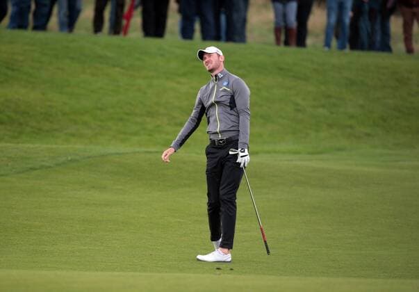 October 13, 2016 - England, United Kingdom - Chris Woods (ENG) during The British Masters 2016 supported by SkySports Round One at The Grove Golf Course on October 13, 2016 in Watford, England. British Masters - Day One  - ZUMAn230