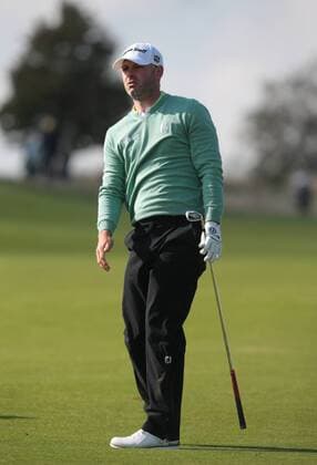 October 13, 2016 - England, United Kingdom - Paul Warning (ENG) during The British Masters 2016 supported by SkySports Round One at The Grove Golf Course on October 13, 2016 in Watford, England. British Masters - Day One  - ZUMAn230