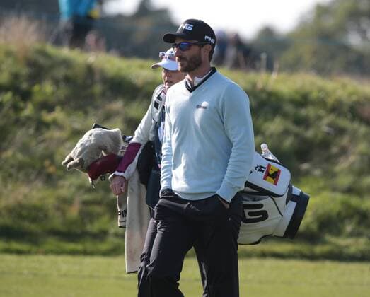 October 13, 2016 - Watford, England, United Kingdom - Alejandro Canizares (ESP) during The British Masters 2016 supported by SkySports Round One at The Grove Golf Course on October 13, 2016 in Watford, England. British Masters - Day One  - ZUMAn230