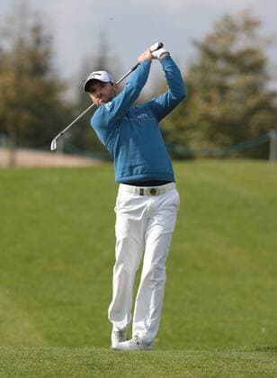 October 13, 2016 - Watford, England, United Kingdom - Oliver Wilson (ENG) during The British Masters 2016 supported by SkySports Round One at The Grove Golf Course on October 13, 2016 in Watford, England. British Masters - Day One  - ZUMAn230