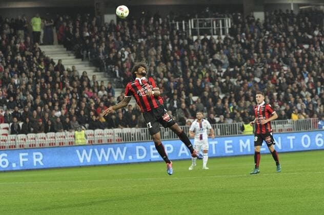 Dante (OGC Nice) FOOTBALL : OGC Nice vs Olympique Lyon - Ligue 1 - 14 10 2016 NorbertScanella 