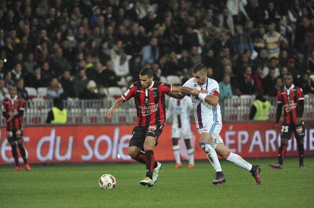 FOOTBALL : OGC Nice vs Olympique Lyon - Ligue 1 - 14 10 2016 NorbertScanella 