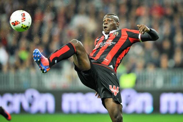 Bilder des Tages - SPORT Fußball, OGC Nizza - Olympique Lyon 09 Mario BALOTELLI (nice) FOOTBALL : Nice vs Lyon - Ligue 1 - 14 10 2016 FEP 