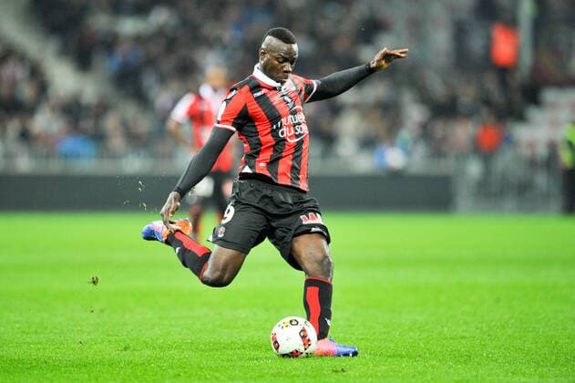 Fußball, OGC Nizza - Olympique Lyon 09 Mario BALOTELLI (nice) FOOTBALL : Nice vs Lyon - Ligue 1 - 14 10 2016 FEP 