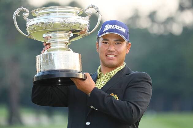 Golf, Japan Open, Sieger Hideki Matsuyama Hideki Matsuyama, OCTOBER 16, 2016 - Golf : Japan Open Golf Championship 2016 Award Ceremony at Sayama Golf Club, Saitama, Japan. NOxTHIRDxPARTYxSALES.  (mrva132973)