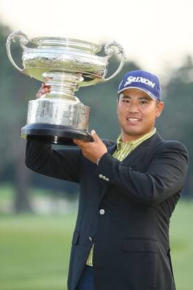 Golf, Japan Open, Sieger Hideki Matsuyama Hideki Matsuyama, OCTOBER 16, 2016 - Golf : Japan Open Golf Championship 2016 Award Ceremony at Sayama Golf Club, Saitama, Japan. NOxTHIRDxPARTYxSALES.  (mrva132977)