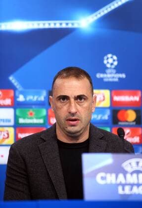 Fußball, CL, Dinamo Zagreb PK GNK Dinamo press conference PK Pressekonferenz 17.10.2016., Croatia, Zagreb - GNK Dinamo press conference before tomorrow s Champions League match against Sevilla. Coach Ivaylo Petev.  SlavkoxMidzor PIXSELL