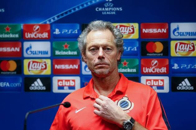 Fußball, CL, FC Brügge Pressekonferenz Club s head coach Michel Preud homme pictured during a press conference PK Pressekonferenz of Belgian first division soccer team Club Brugge KV in Brugge, Monday 17 October 2016. Brugge is preparing for the third game in the UEFA Champions League competition against Portugese club Porto tomorrow. BRUNOxFAHY  x04959038x