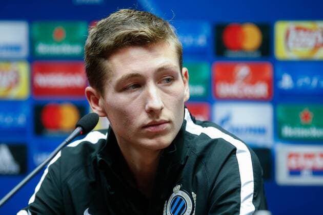 Fußball, CL, FC Brügge Pressekonferenz Club s Hans Vanaken pictured during a press conference PK Pressekonferenz of Belgian first division soccer team Club Brugge KV in Brugge, Monday 17 October 2016. Brugge is preparing for the third game in the UEFA Champions League competition against Portugese club Porto tomorrow. BRUNOxFAHY  x04959043x