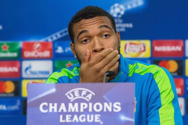 Jonathan Tah ( 4, Bayer 04 Leverkusen), Pressekonferenz Bayer 04 Leverkusen, Fussball, UEFA Champions League, 17.10.2016, Leverkusen Copyright: xDeutzmannx xEibner-Pressefotox EP_cdn