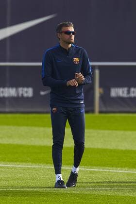 Bilder des Tages - SPORT 18.10.2016, xslx, Fussball UEFA Champions League, FC Barcelona Barca - FC Manchester City, emspor, v.l. Luis Enrique coach (FC Barcelona) Barcelona
