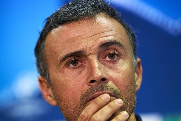 18.10.2016, xslx, Fussball UEFA Champions League, FC Barcelona Barca - FC Manchester City, emspor, v.l. Luis Enrique coach (FC Barcelona) Barcelona