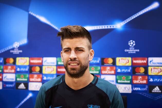 18.10.2016, xslx, Fussball UEFA Champions League, FC Barcelona Barca - FC Manchester City, emspor, v.l. Gerard Pique (FC Barcelona) Barcelona
