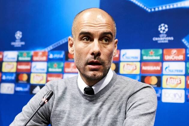 18.10.2016, xslx, Fussball UEFA Champions League, FC Barcelona Barca - FC Manchester City, emspor, v.l. Pep Guardiola coach (Manchester City) Barcelona