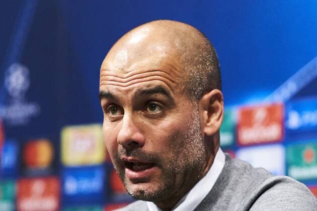 18.10.2016, xslx, Fussball UEFA Champions League, FC Barcelona Barca - FC Manchester City, emspor, v.l. Pep Guardiola coach (Manchester City) Barcelona