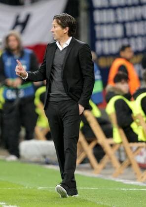 GER, UEFA CL, Bayer 04 Leverkusen (GER) vs Tottenham Hotspur (GB) 18.10.2016, BayArena, Leverkusen, GER, UEFA CL, Bayer 04 Leverkusen (GER) vs Tottenham Hotspur (GB) Trainer Roger Schmidt (Leverkusen) nordphotoxBratic