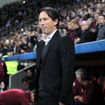 18.10.2016, Fussball Champions League 2016 17, Vorrunde, 3. Spieltag, Bayer 04 Leverkusen - Tottenham Hotspur, Cheftrainer Roger Schmidt (Bayer 04 Leverkusen)
