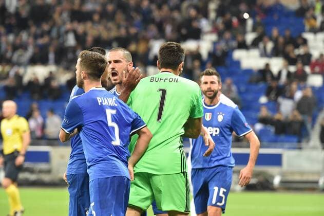 Gianguli Buffon - Fussball, Champions League, Olympique Lyon vs. Juventus Turin - 18 10 2016 FredericChambert Panoramic 
