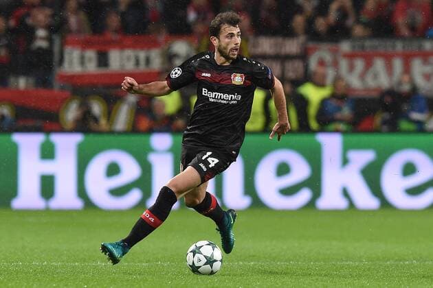Fußball Champions League Gruppenphase 3. Spieltag Bayer Leverkusen - Tottenham Hotspur am 18.10.2016 in der BayArena in Leverkusen Admir Mehmedi ( Leverkusen ) xRx
