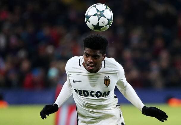 MOSCOW, RUSSIA - OCTOBER 18, 2016: AS Monaco s Jemerson heads the ball in their 2016 17 Season UEFA Champions League Group E Round 3 football match against FC CSKA Moscow at the Arena CSKA Stadium. Valery Sharifulin TASS  TS034DC8