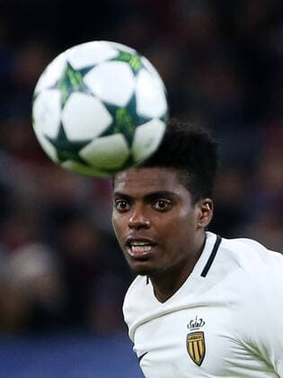 MOSCOW, RUSSIA - OCTOBER 18, 2016: AS Monaco s Jemerson heads the ball in their 2016 17 Season UEFA Champions League Group E Round 3 football match against FC CSKA Moscow at the Arena CSKA Stadium. Valery Sharifulin TASS  TS034DC9