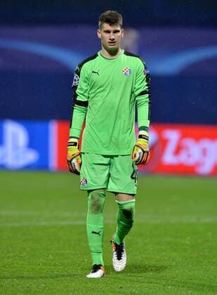 UEFA Champions League, GNK Dinamo - Sevilla 18.10.2016., Maksimir Stadium, Zagreb - UEFA Champions League, Group H, Round 3, GNK Dinamo - Sevilla FC. Dominik Livakovic  MarkoxLukunic PIXSELL