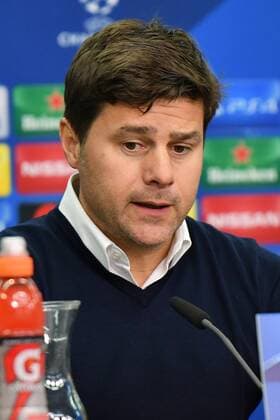 GER, Bayer Leverkusen (GER) vs. Tottenham Hotspur (GBR) 18.10.2016, BAYARENA, Leverkusen, Gruppe E, GER, Bayer Leverkusen (GER) vs. Tottenham Hotspur (GBR) im Bild: Pressekonferenz nach dem Spiel Mauricio Pochettino (Trainer Tottenham Hotspur), Foto © nordphoto Meuter nordphotox xMeuter