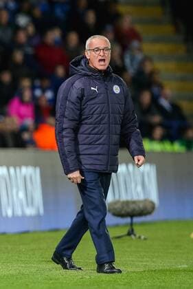 Claudio Ranieri (Leicester), OCTOBER 18, 2016 - Football Soccer : Leicester City manager Claudio Ranieri during the UEFA Champions League Group Stage match between Leicester City and FC Copenhagen at King Power Stadium in Leicester, England. Noxthirdxpartyxsales  (mdga012228)