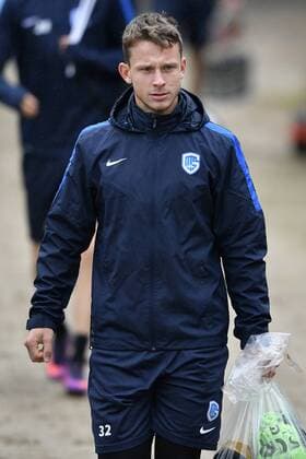 Genk s Christophe Janssens pictured before the start of a training of Belgian soccer team RC Genk, Wednesday 19 October 2016, in Genk. Tomorrow Genk is playing the third game of the group stage of the Europa League competition against Portuguese team Athletic Bilbao. YORICKxJANSENS  x04960195x