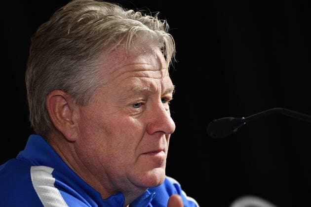 Genk s head coach Peter Maes pictured during a press conference PK Pressekonferenz of Belgian soccer team RC Genk, Wednesday 19 October 2016, in Genk. Tomorrow Genk is playing the third game of the group stage of the Europa League competition against Portuguese team Athletic Bilbao. YORICKxJANSENS  x04960359x