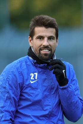 Soccer player of Slovan Liberec Milan Baros in action during the training session prior to European Football League third round group J match: Slovan Liberec vs Fiorentina in Liberec, Czech Republic, October 19, 2016. (CTKxPhoto RadekxPetrasek) CTKPhotoP201610190846601  PER 15