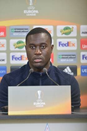 Henri Saivet (saint etienne) - Fussball, Europa League, Pressekonferenz AS Saint Etienne - 19 10 2016 FredericChambert Panoramic 