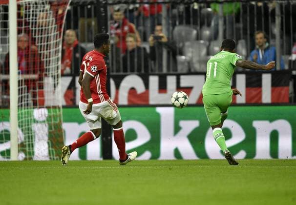 TOR zum 2: 1 durch Luciano Narsingh PSV Eindhoven Torjubel Champions League CL Gruppenphase FC Bayern München FCB vs PSV Eindhoven 19.10.2016