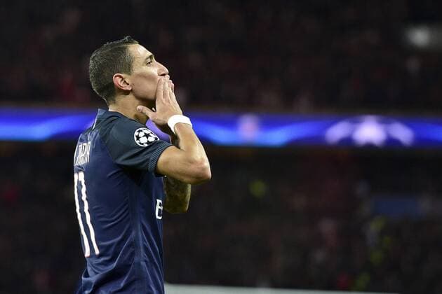Fußball, CL, Paris St. Germain - FC Basel de DI MARIA Angel (PSG) - Fussball, Champions League, Paris Saint Germain PSG vs. FC Basel - 19 10 2016 JBAutissier Panoramic 