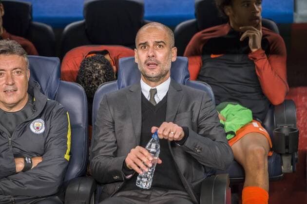 SPAIN - Oct,19th: Josep Guardiola during t the match between FC FC Barcelona Barca - Manchester City, for the round 1 of the Champions League, played at Camp Nou Stadium on 19th Oct 2016 in Barcelona, Spain.  xCordonxPressx xSPAINx-xFCxBarcelonax-xManchesterxCityx-xxChampionsxLeaguex-x2016 17x