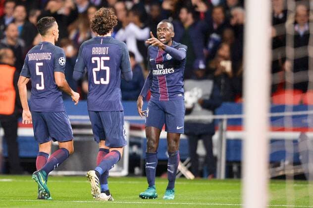 Fußball, CL, Paris St. Germain - FC Basel 14 BLAISE MATUIDI (psg) - Fussball, Champions League, Paris Saint Germain PSG vs. FC Basel - 19 10 2016 AnthonyBIBARD FEP Panoramic 