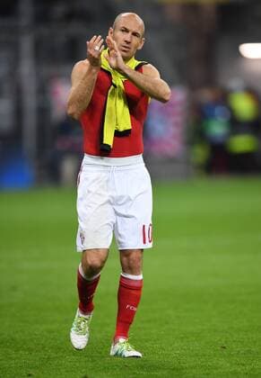 FUSSBALL CHAMPIONS LEAGUE SAISON 2016 2017 GRUPPENPHASE FC Bayern Muenchen - PSV Eindhoven 19.10.2016 Arjen Robben (FC Bayern Muenchen) nach dem Abpfiff 