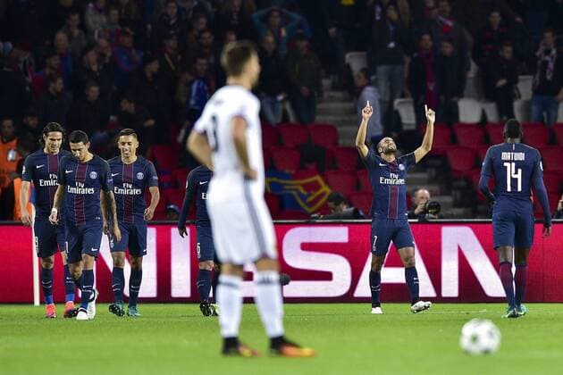 Fußball, CL, Paris St. Germain - FC Basel LUCAS MOURA (PSG) - Fussball, Champions League, Paris Saint Germain PSG vs. FC Basel - 19 10 2016 JBAutissier Panoramic 