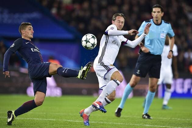 VERRATTI Marco (PSG) - Fussball, Champions League, Paris Saint Germain PSG vs. FC Basel - 19 10 2016 JBAutissier Panoramic 