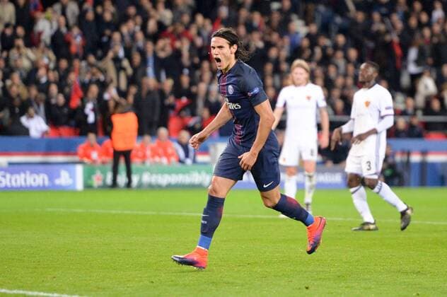 09 EDINSON CAVANI (psg) - Fussball, Champions League, Paris Saint Germain PSG vs. FC Basel - 19 10 2016 AnthonyBIBARD FEP Panoramic 