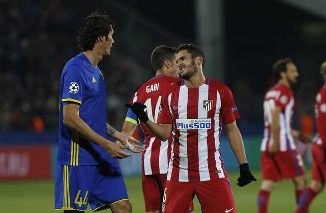 Fußball, CL, FK Rostow - Atletico Madrid Champions League match between FK Rostov and Atletico Madrid. In this picture, Koke. xPabloxGarciax 