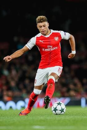 Alex Oxlade-Chamberlain (Arsenal), OCTOBER 19, 2016 - Football Soccer : Alex Oxlade-Chamberlain of Arsenal during the UEFA Champions League Group Stage match between Arsenal and Ludogorets Razgrad at Emirates Stadium in London, England. Noxthirdxpartyxsales  (mdga012263)