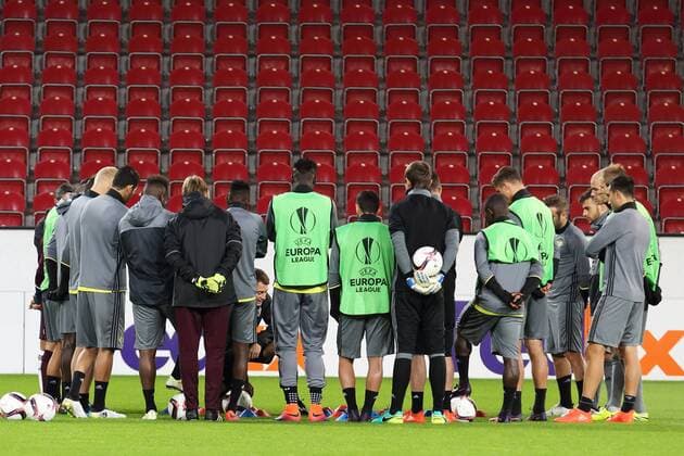TRAINING RSC ANDERLECHT MAINZ 