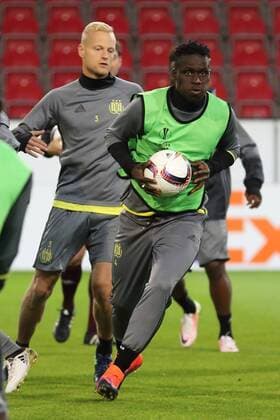 OLIVIER DESCHACHT, SERIGNE MBODJI TRAINING RSC ANDERLECHT MAINZ 