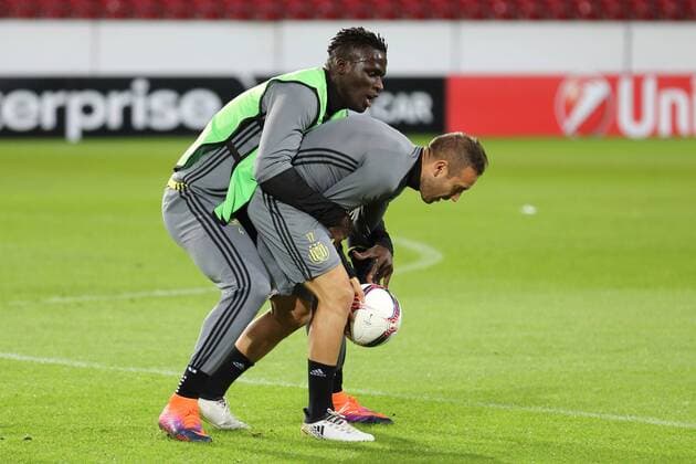 SERIGNE MBODJI, DIEGO CAPEL TRAINING RSC ANDERLECHT MAINZ 