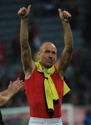 19.10.2016, CL, FC Bayern vs PSV Eindhoven, Allianz Arena Muenchen, Fussball, im Bild: Arjen Robben (FCB)