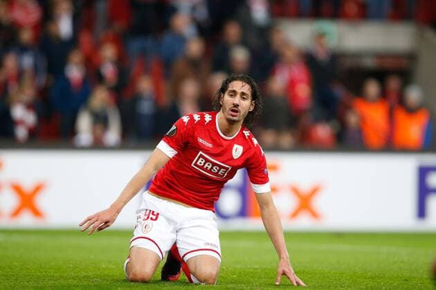 Standard s Ishak Belfodil pictured during a third game of the group stage (group G) of the Europa League competition between Belgian soccer team Standard de Liege and Greek soccer team Panathinaikos, Thursday 20 October 2016, in Liege. BRUNOxFAHY  x04962445x