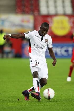 SOCCER - EL, RBS vs Nice SALZBURG,AUSTRIA,20.OCT.16 - SOCCER - UEFA Europa League, group stage, Red Bull Salzburg vs OGC Nice. Image shows Malang Sarr (Nice). GEPAxpictures xMathiasxMandl