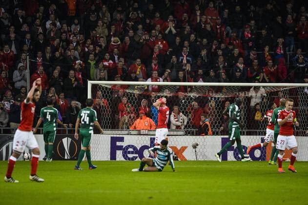 Illustration picture shows a third game of the group stage (group G) of the Europa League competition between Belgian soccer team Standard de Liege and Greek soccer team Panathinaikos, Thursday 20 October 2016, in Liege. NICOLASxLAMBERT  x04962452x