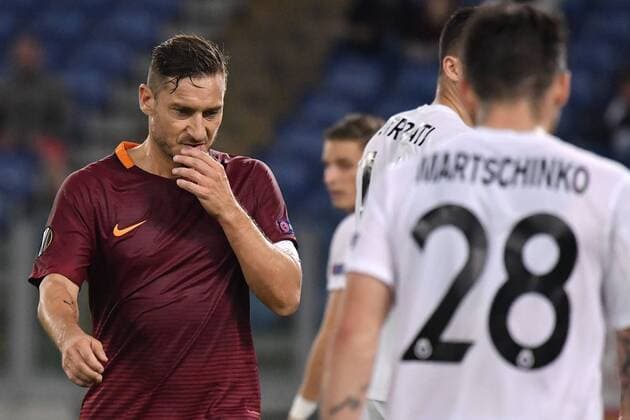 Francesco Totti Roma Roma 20-10-2016 Stadio Olimpico Football Calcio Europa League AS Roma - Austria Wien AndreaxStaccioli